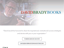 Tablet Screenshot of davidbradybooks.com